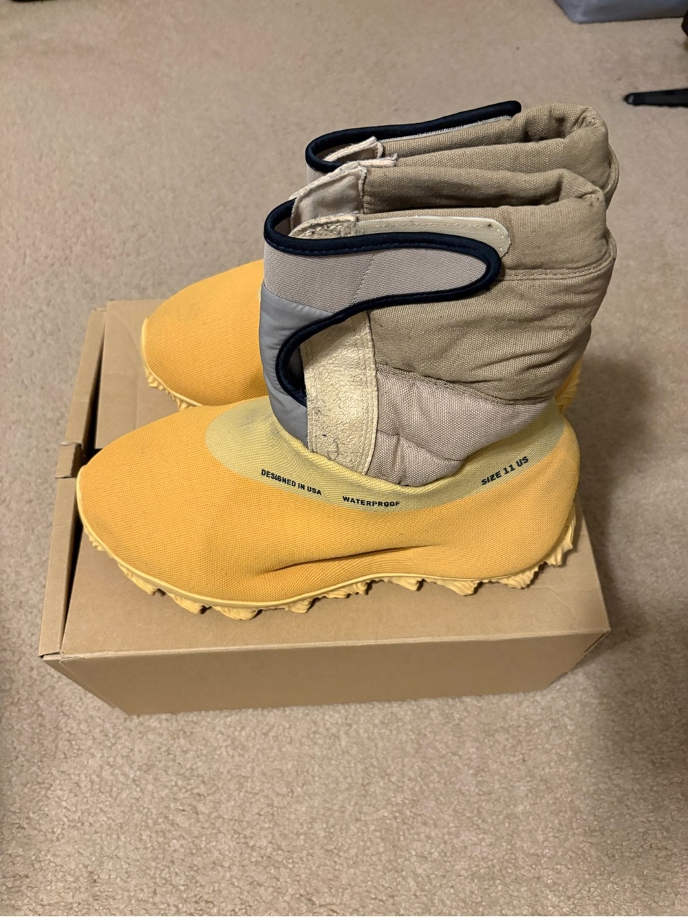 Adidas Yeezy Knit Rnr (Runner) Boot ‘Sulfur’
